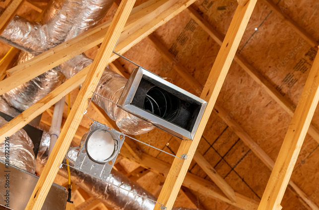 Can drywall touch ductwork?